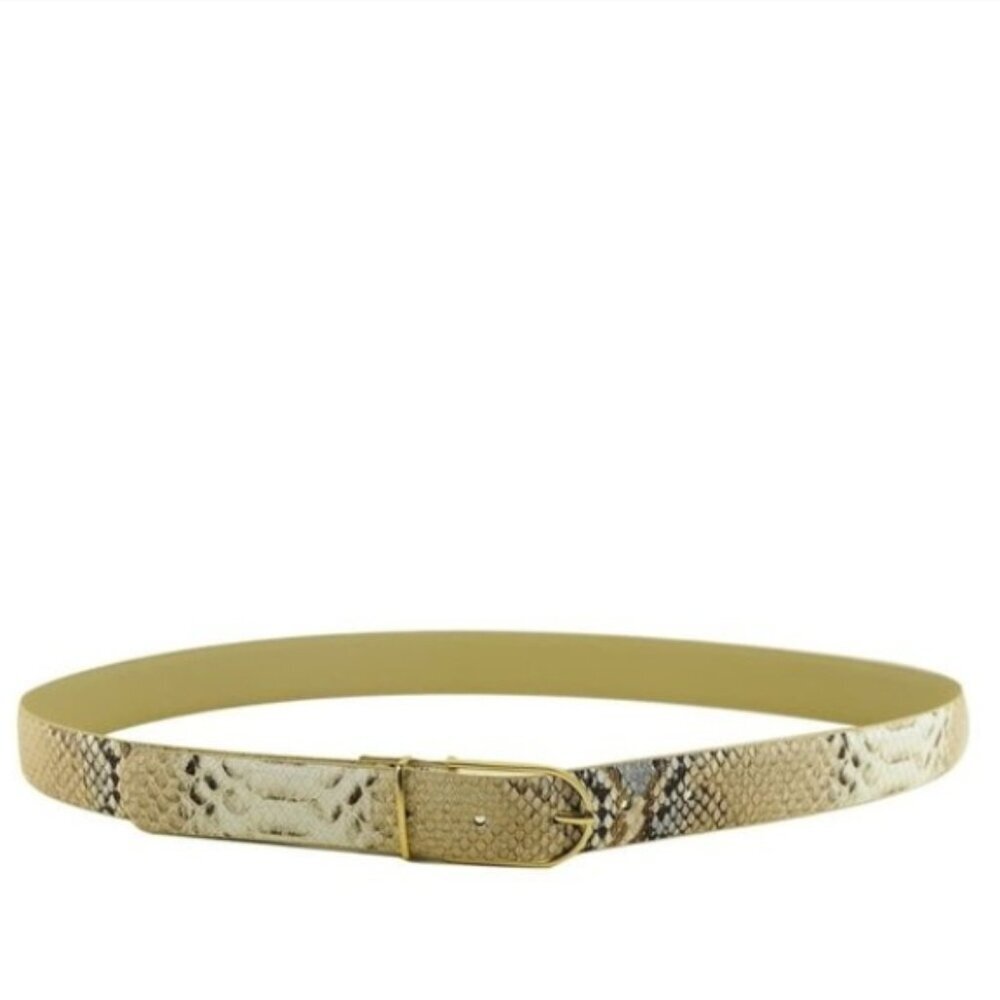 Linea Pelle Snake Embossed Belt
